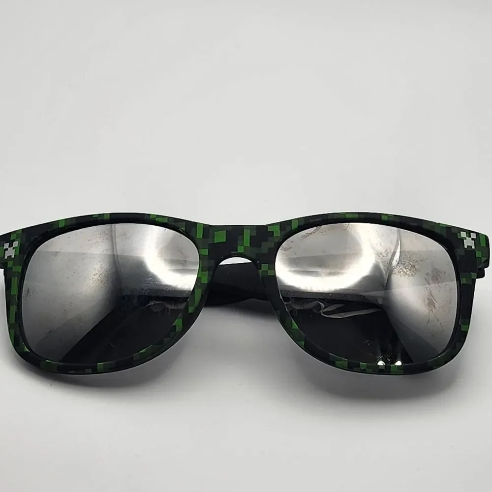 Minecraft Green & Black Sunglasses